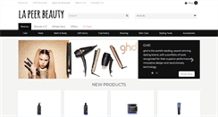 Desktop Screenshot of lapeerbeauty.com